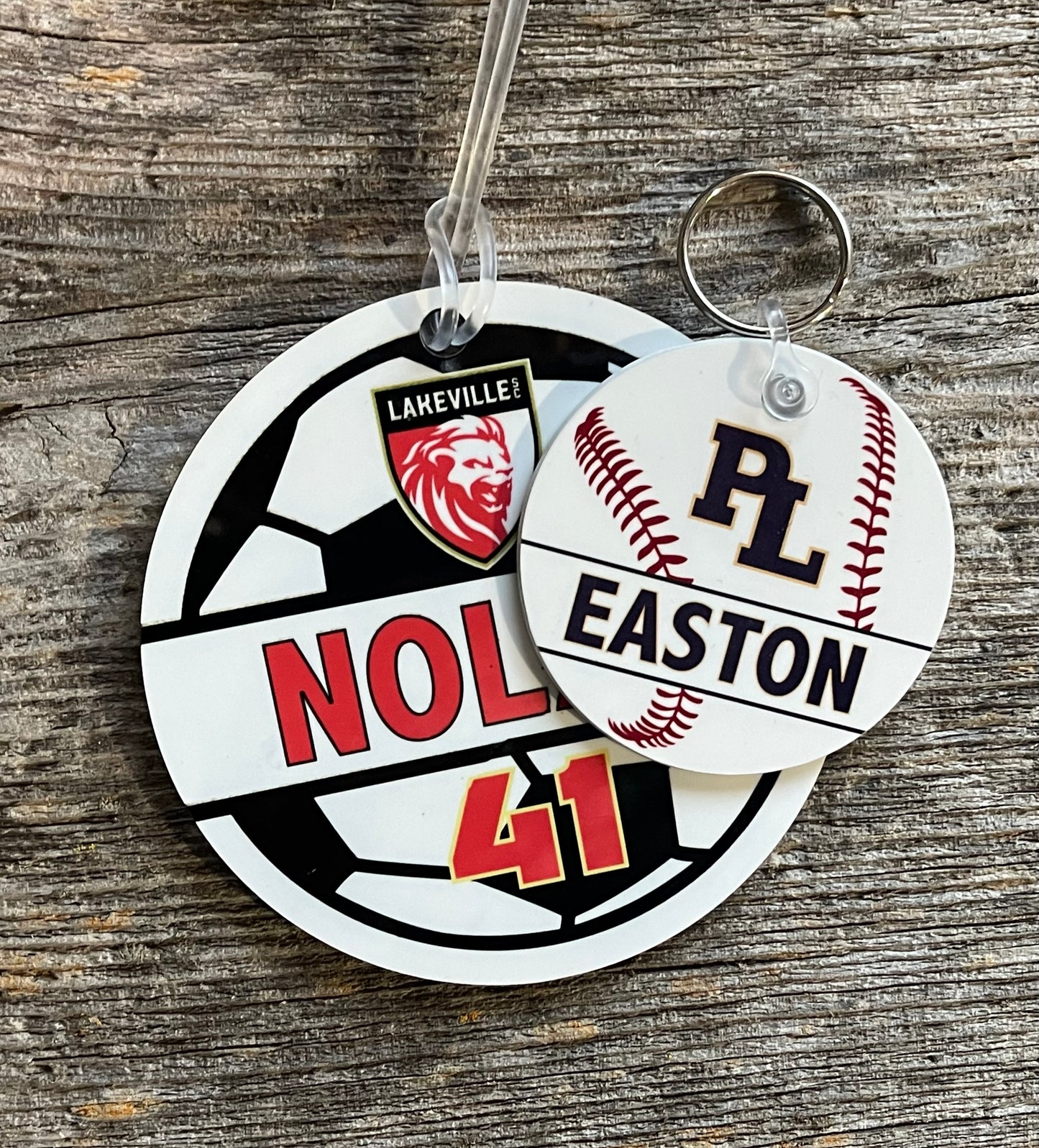 Personalized Sports Bag Tags