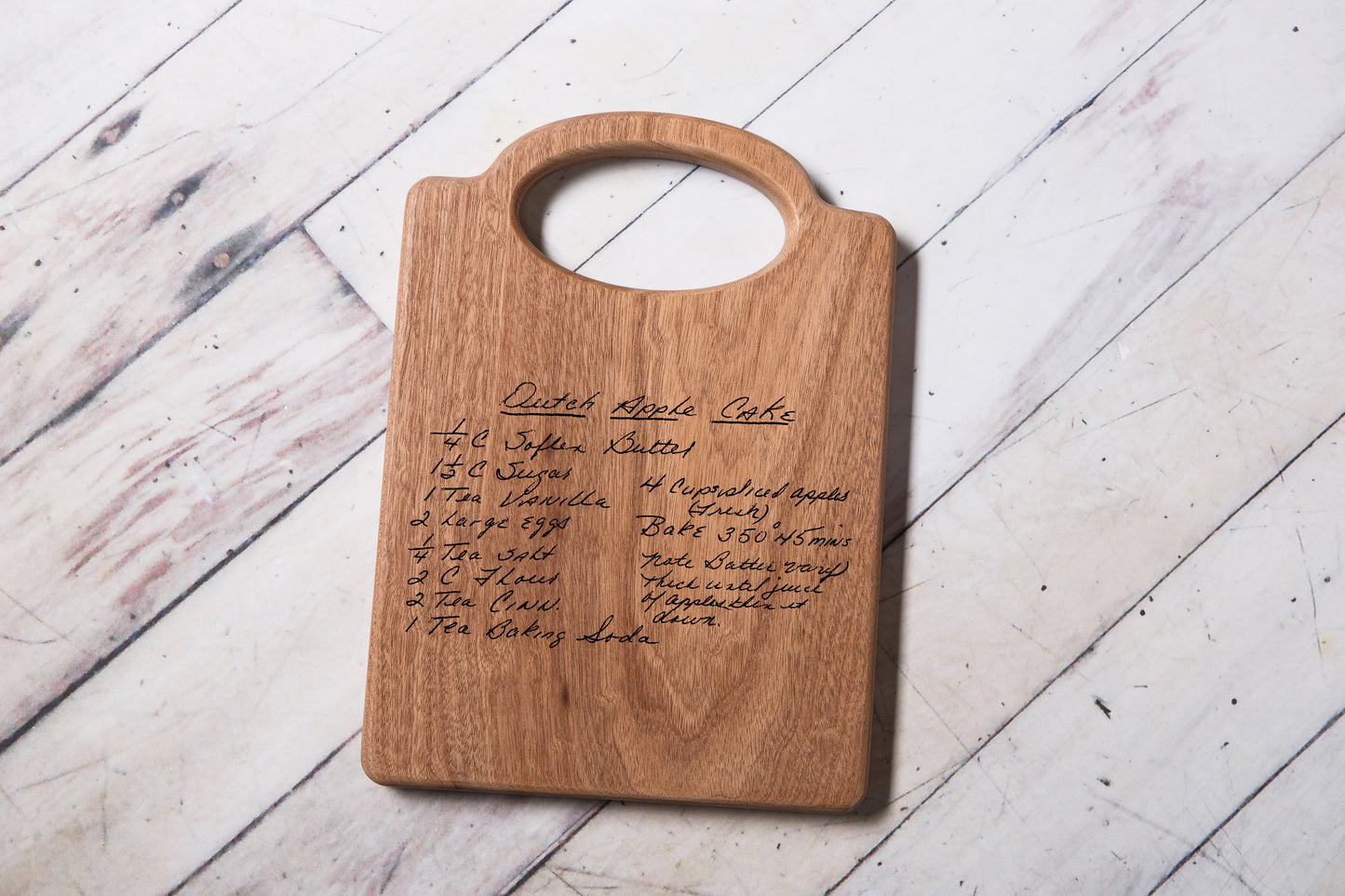 Custom Mahogany Cutting Board - 8"x11"