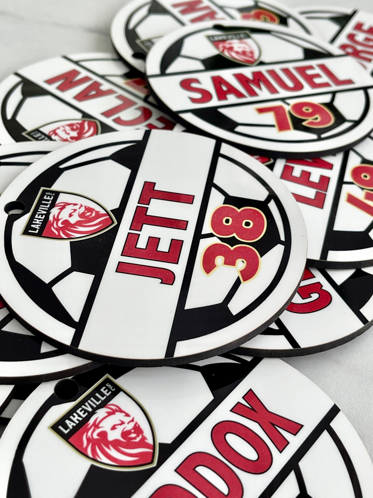 Personalized Sports Bag Tags