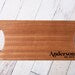 Custom Mahogany Cutting Board - 8"x19"