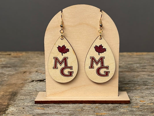 Maple Grove Teardrop Dangle earrings