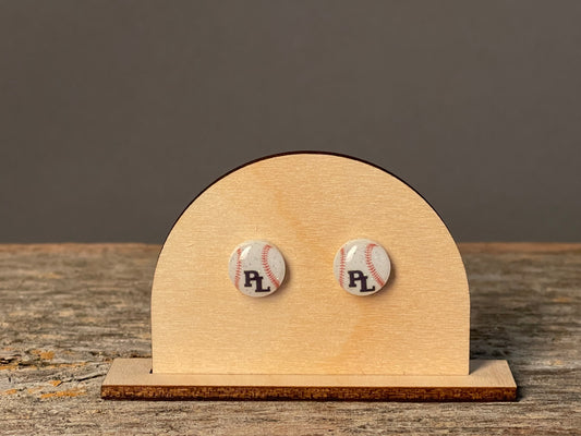 Prior Lake Baseball stud earrings