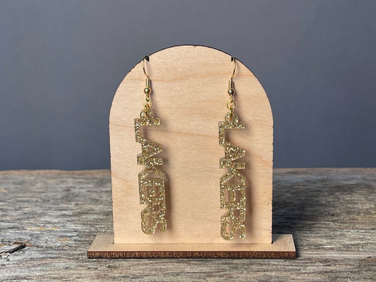 Lakers Dangle earrings