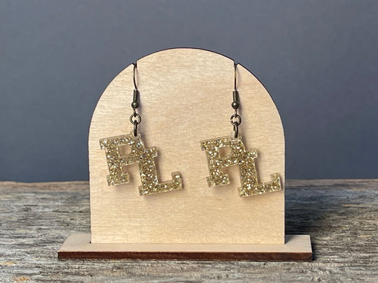 Glitter PL Dangle earrings