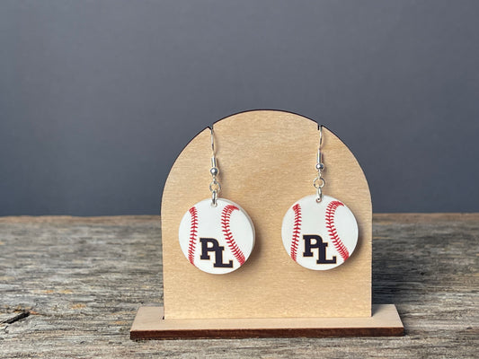 PL Baseball dangle earrings (Copy)